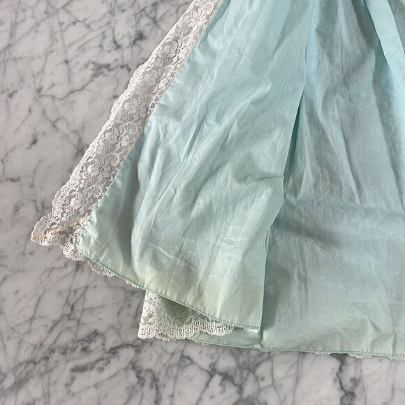 Vintage Light Blue Lace Toddler Cloak Coat 3T - Picture 11 of 13